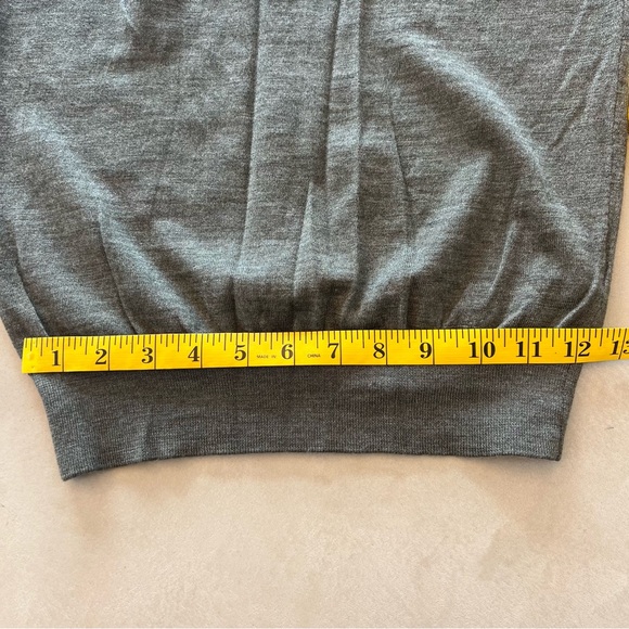 SUITSUPPLY Men's‎ Merino Wool Turtleneck Sweater Gray XS - Picture 10 of 11